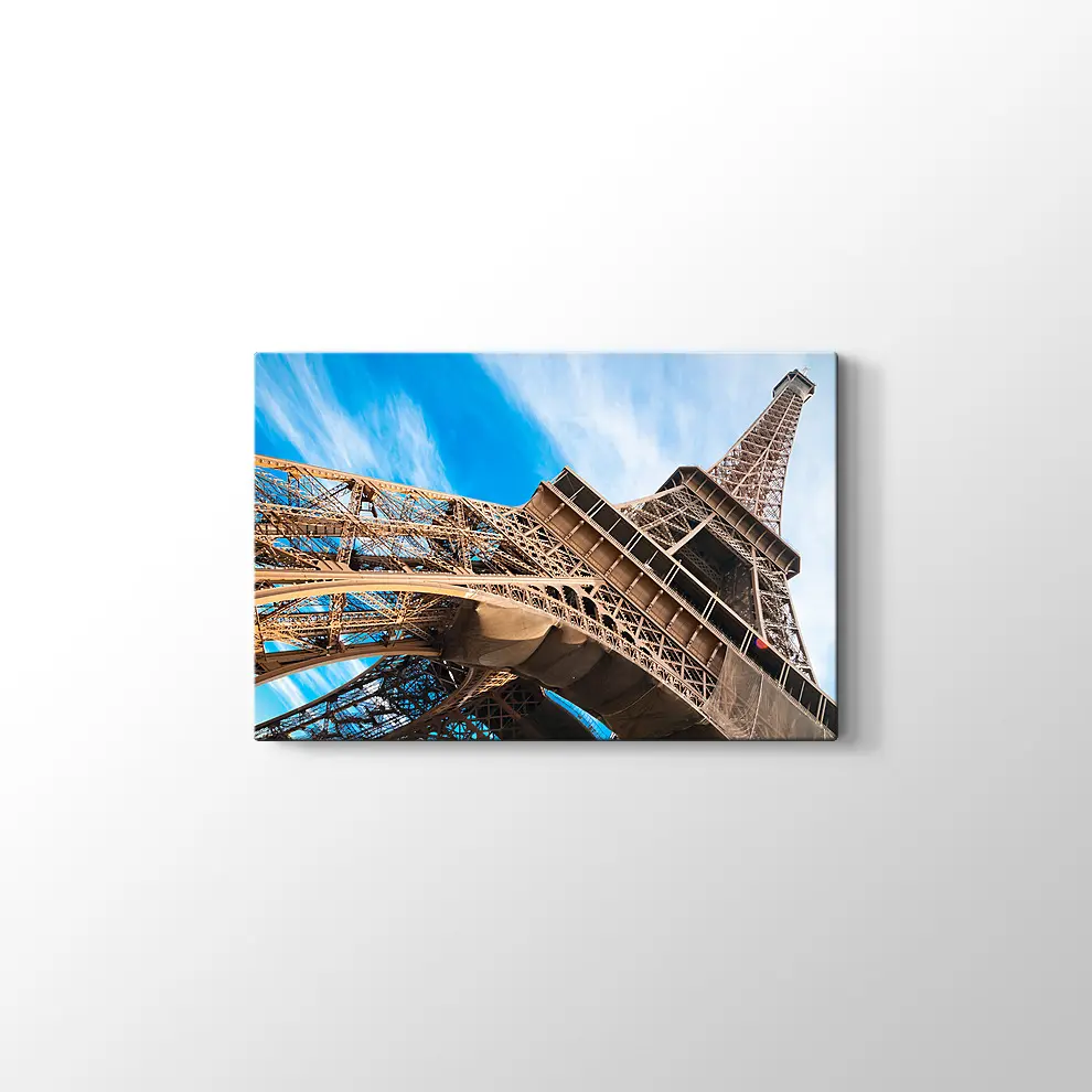 Eyfel Kulesi Kanvas Tablo