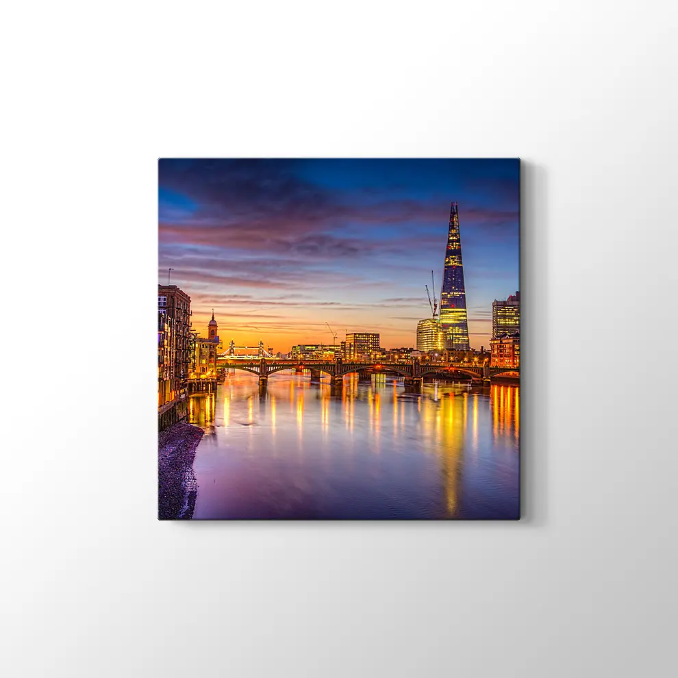 Milenyum Köprüsü Kanvas Tablo