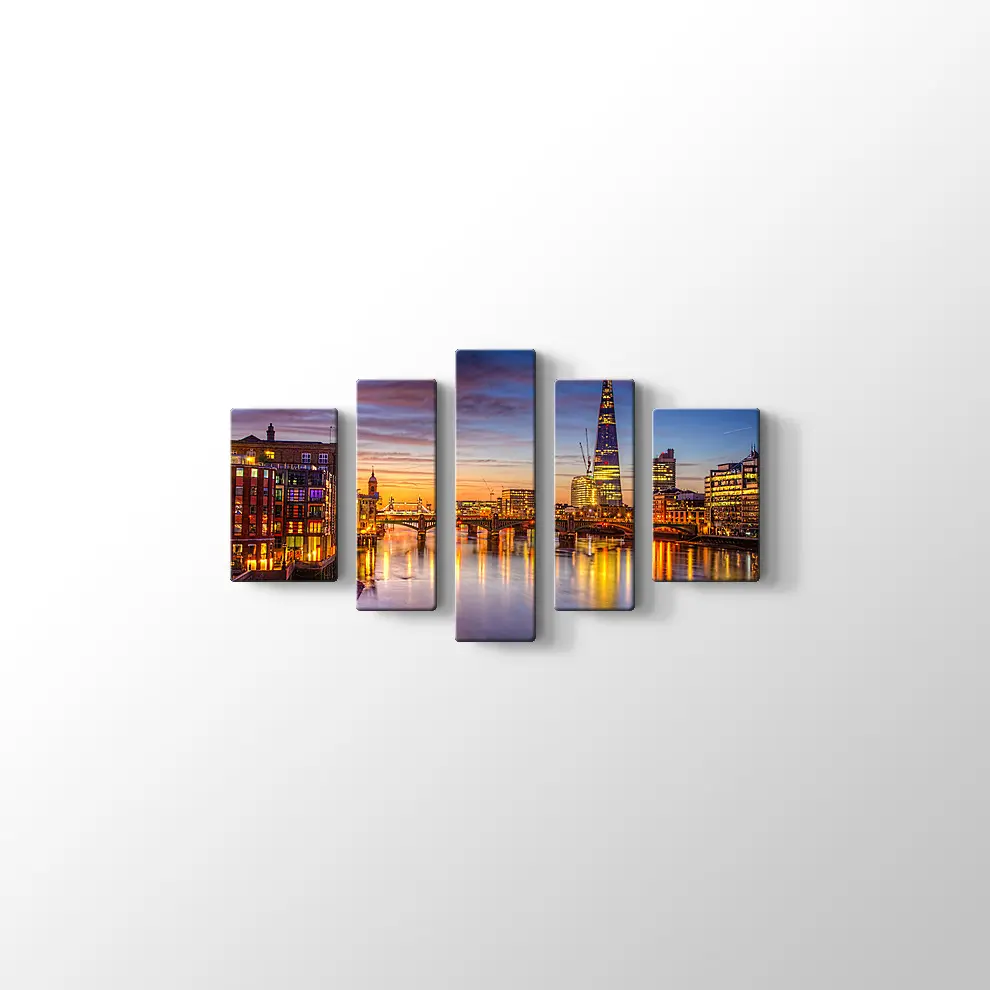 Milenyum Köprüsü Kanvas Tablo