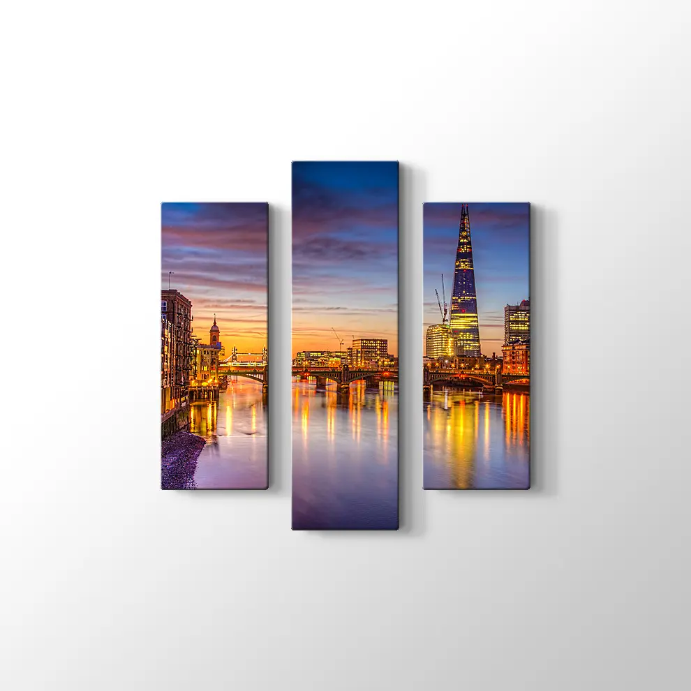 Milenyum Köprüsü Kanvas Tablo