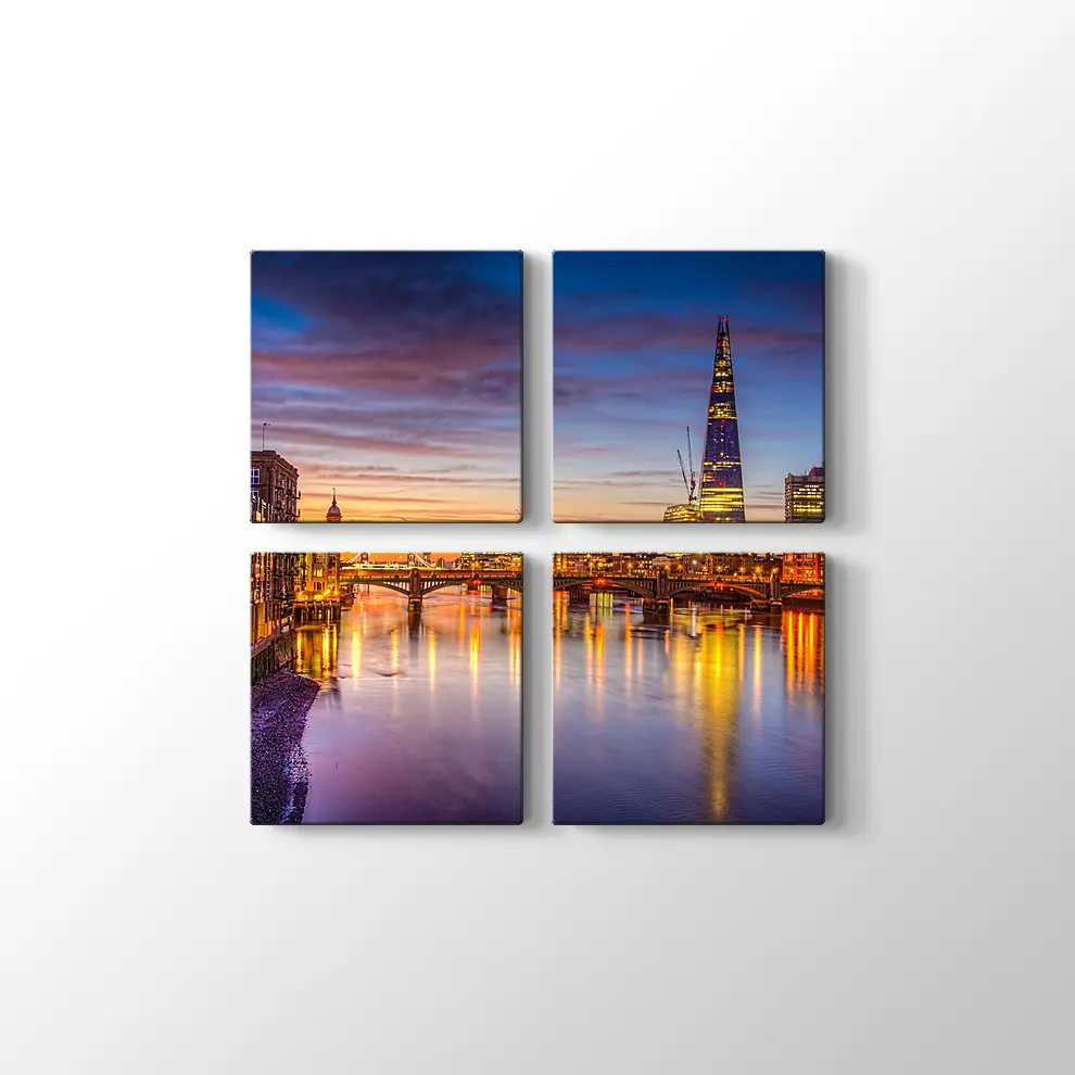 Milenyum Köprüsü Kanvas Tablo