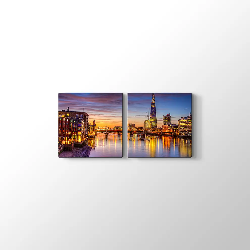 Milenyum Köprüsü Kanvas Tablo