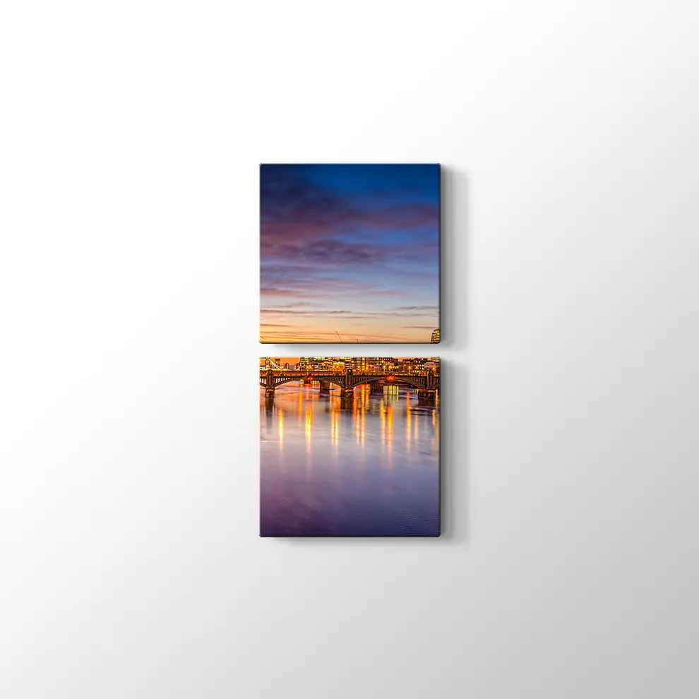 Milenyum Köprüsü Kanvas Tablo