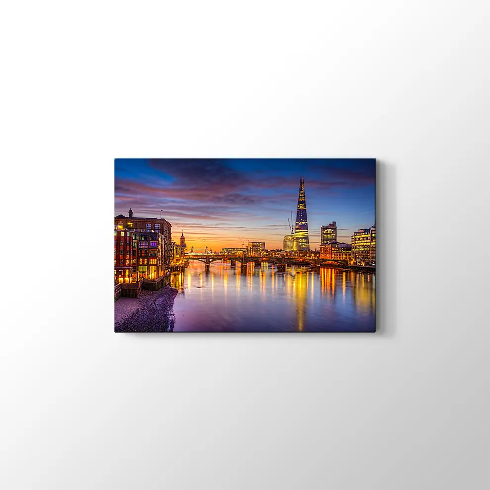 Milenyum Köprüsü Kanvas Tablo