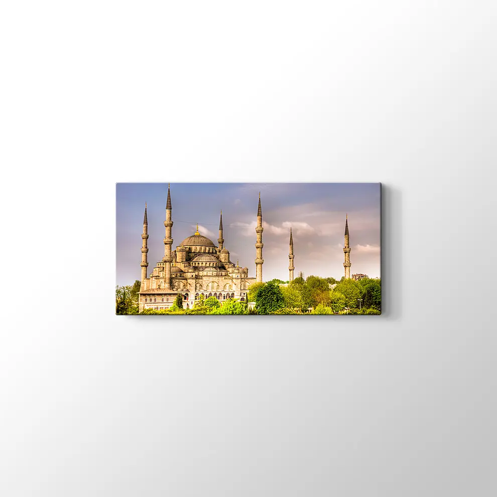 İstanbul Sultanahmet Camii Kanvas Tablo