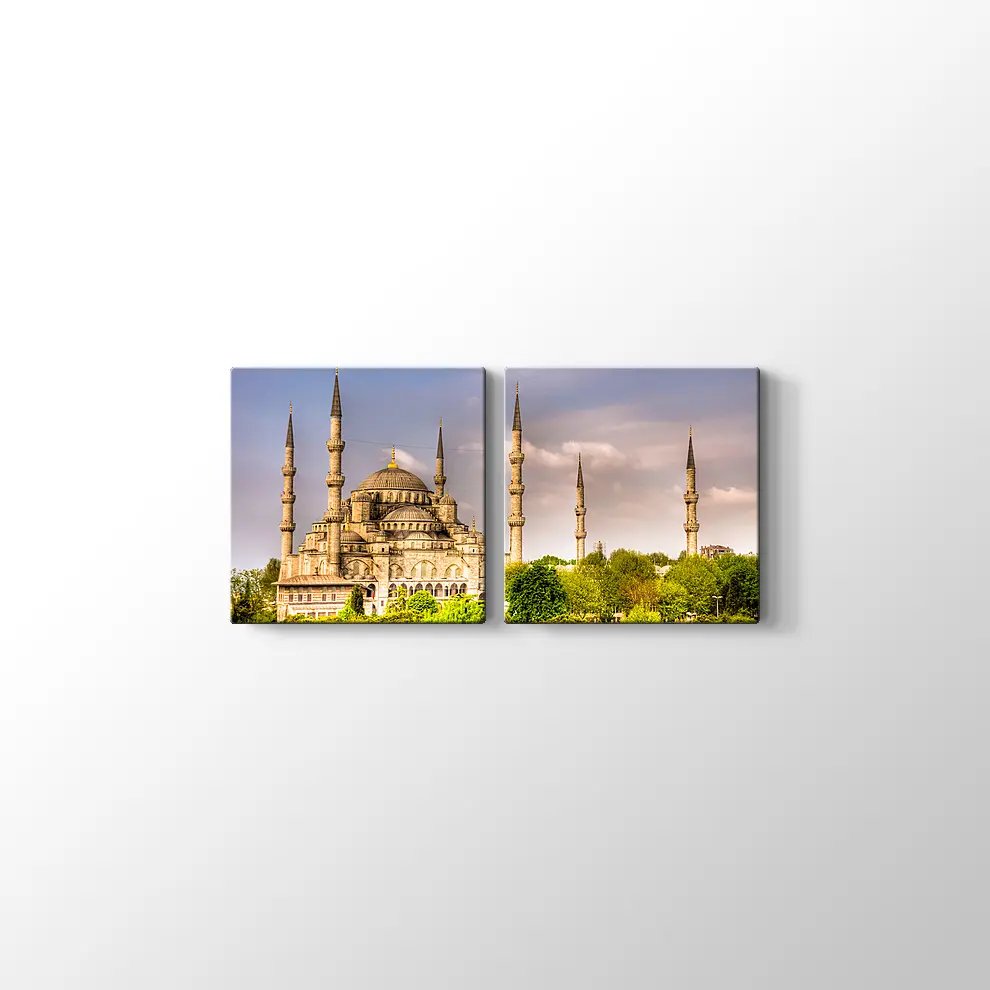 İstanbul Sultanahmet Camii Kanvas Tablo