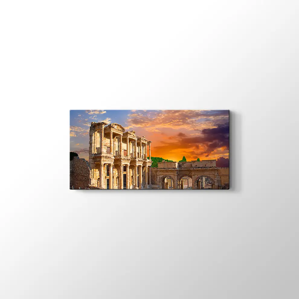 Efes Celcus Kütüphanesi Kanvas Tablo