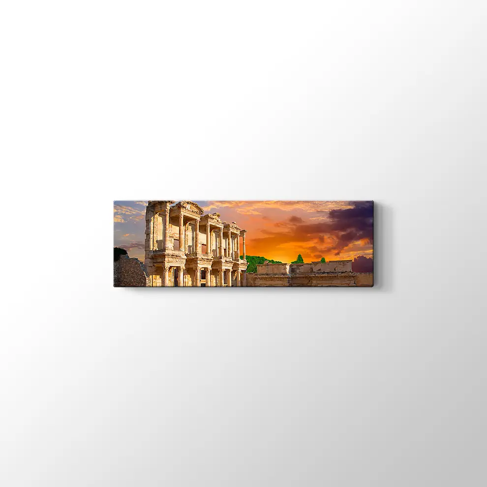 Efes Celcus Kütüphanesi Kanvas Tablo