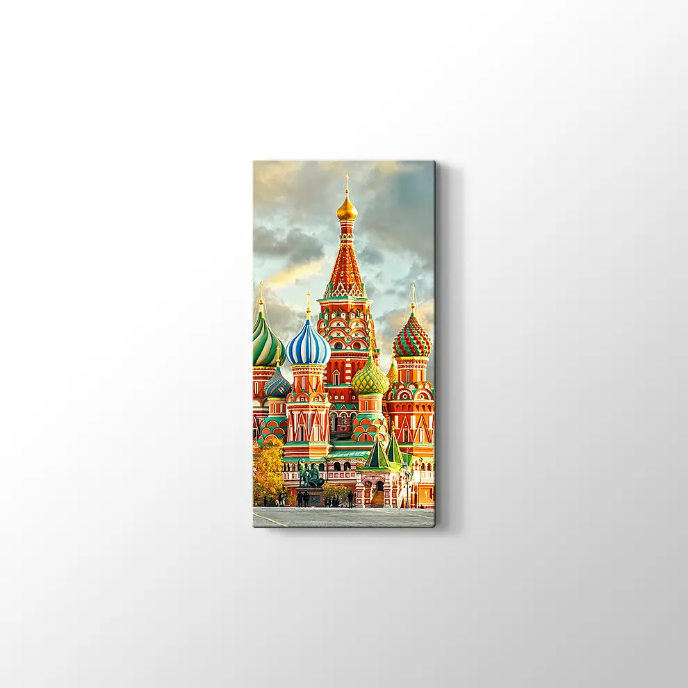 Basil Katedrali Kanvas Tablo