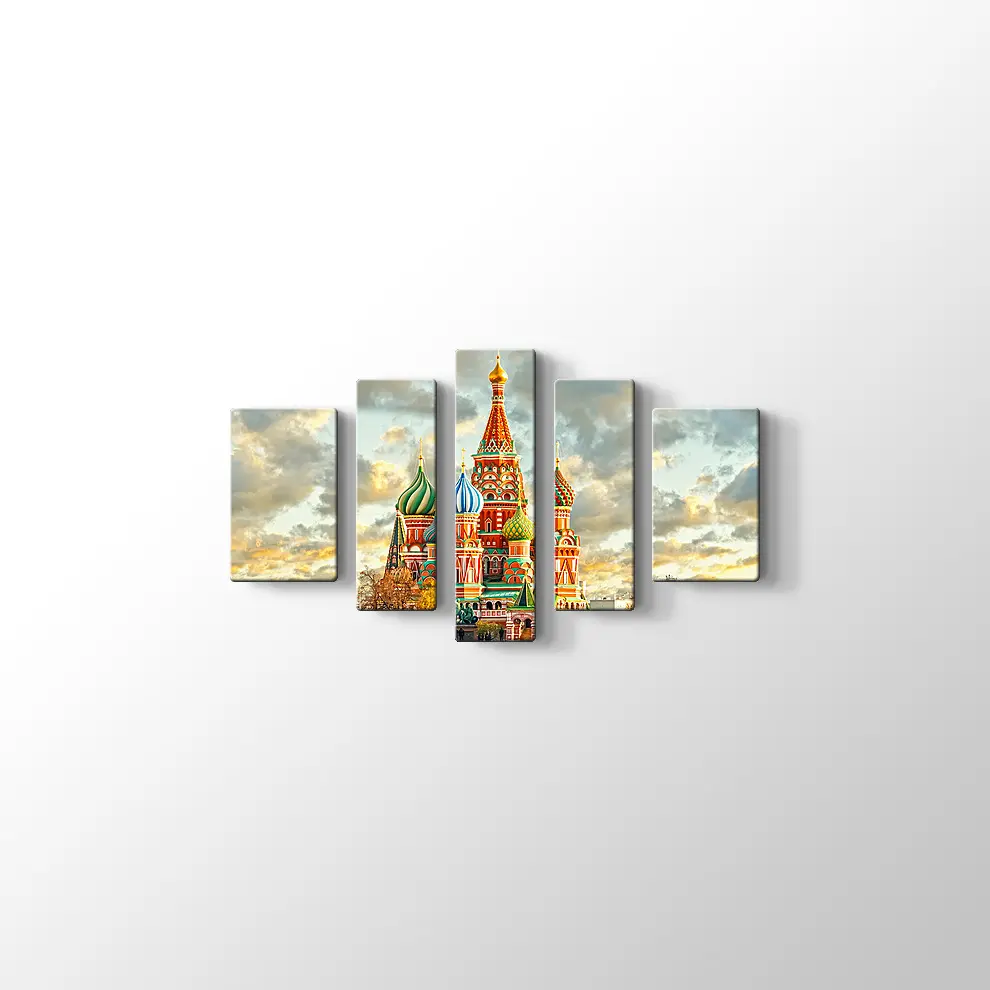 Basil Katedrali Kanvas Tablo