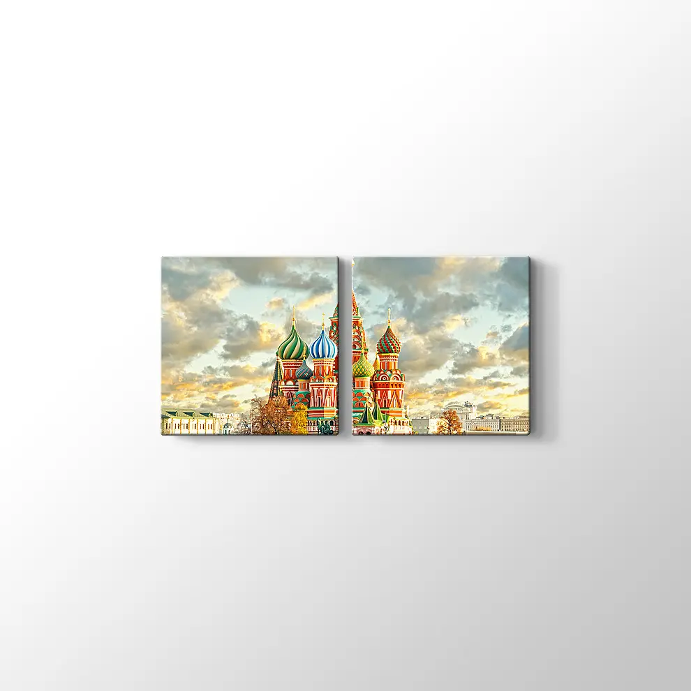 Basil Katedrali Kanvas Tablo