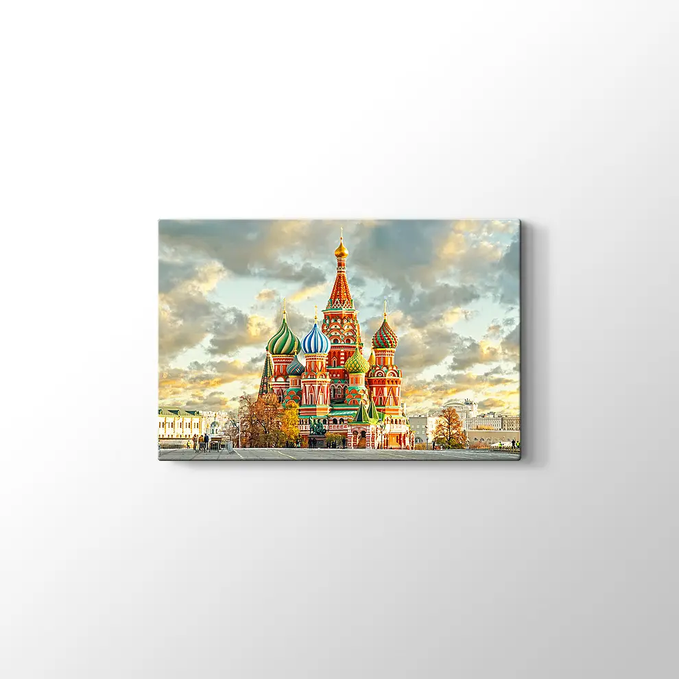 Basil Katedrali Kanvas Tablo