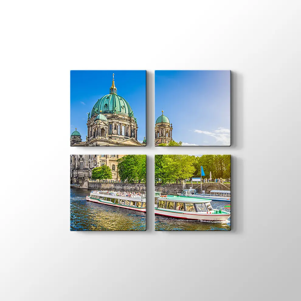 Berlin Katedrali Kanvas Tablo