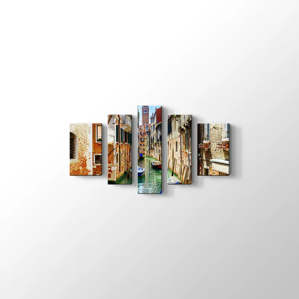 Venedik Şehir Kanvas Tablo