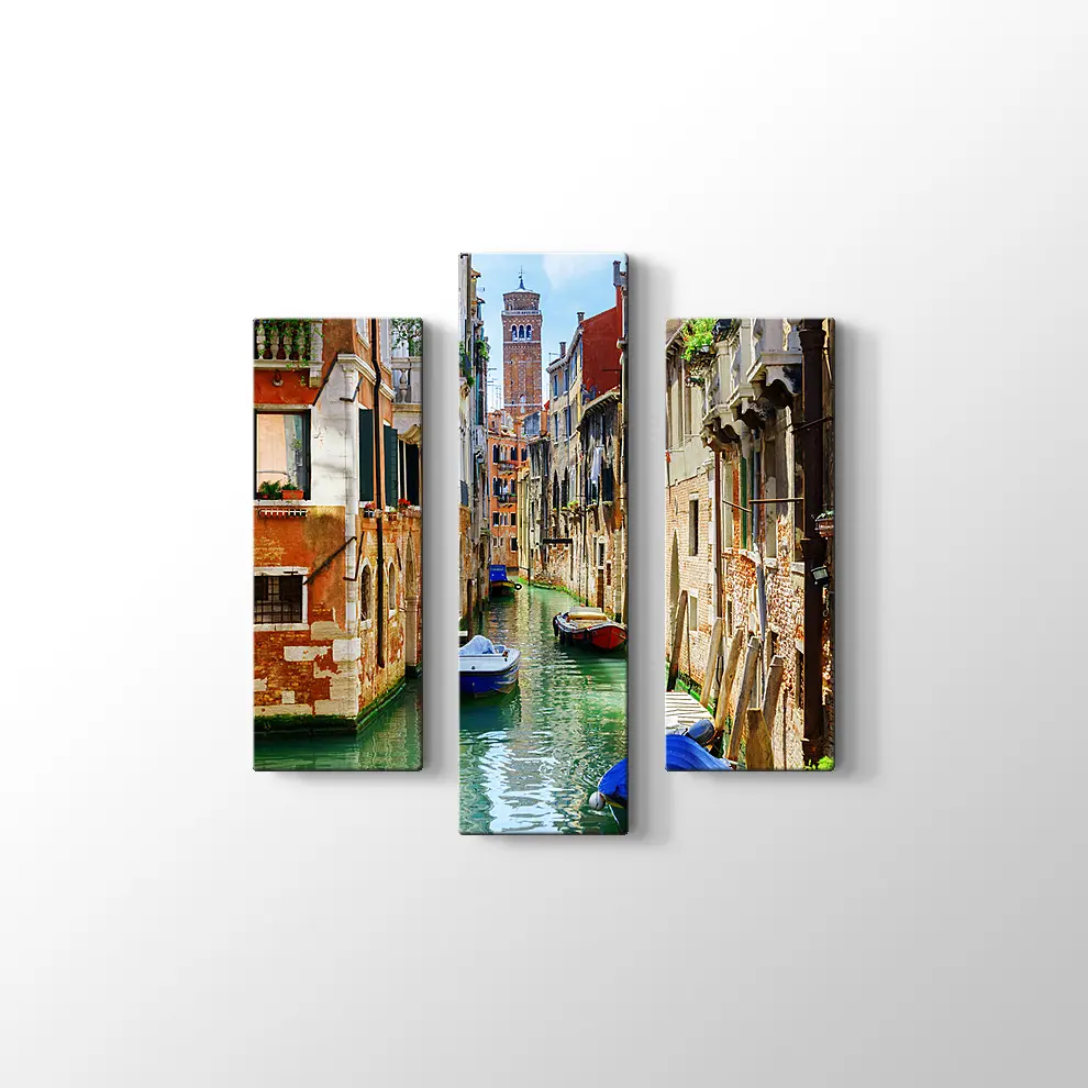Venedik Şehir Kanvas Tablo
