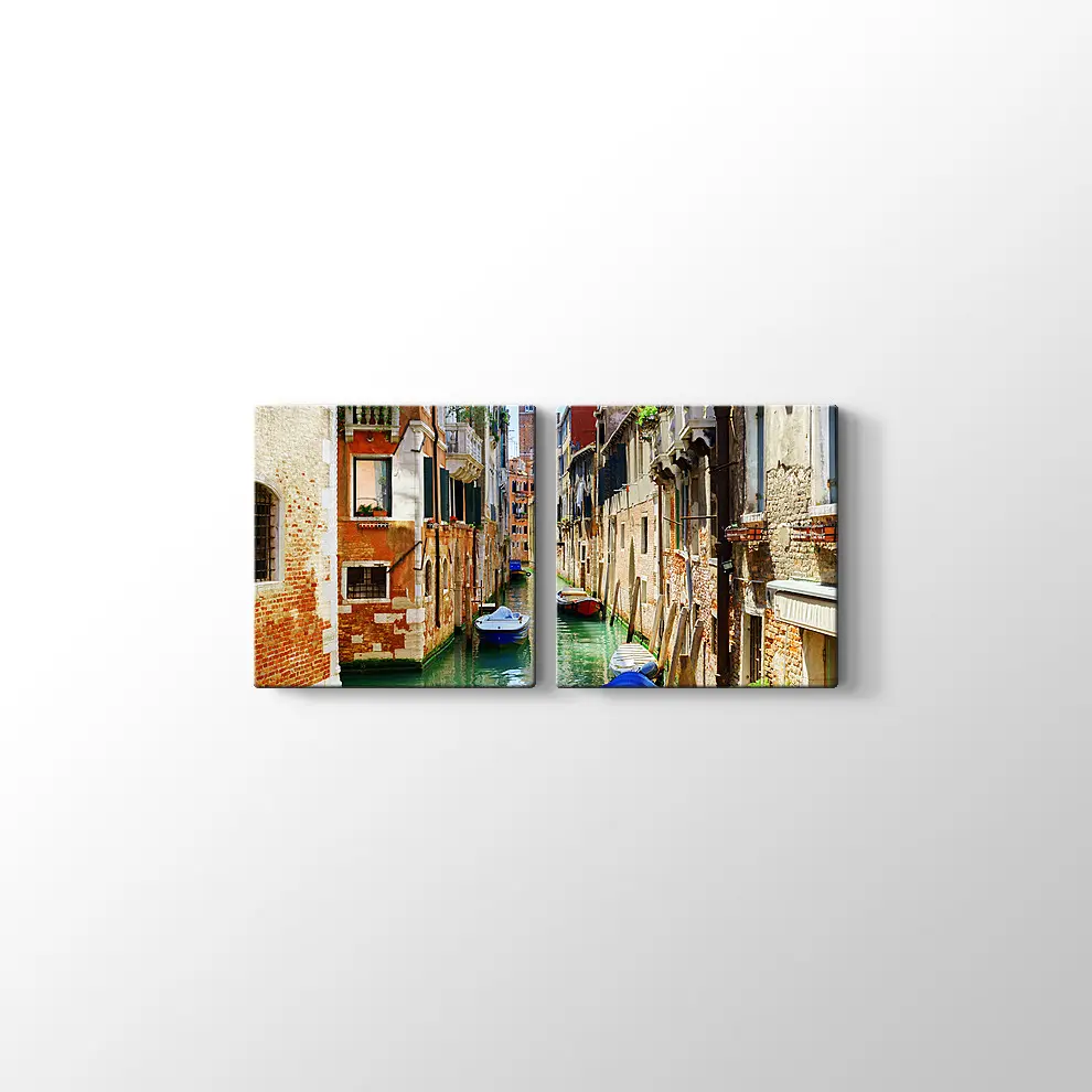 Venedik Şehir Kanvas Tablo