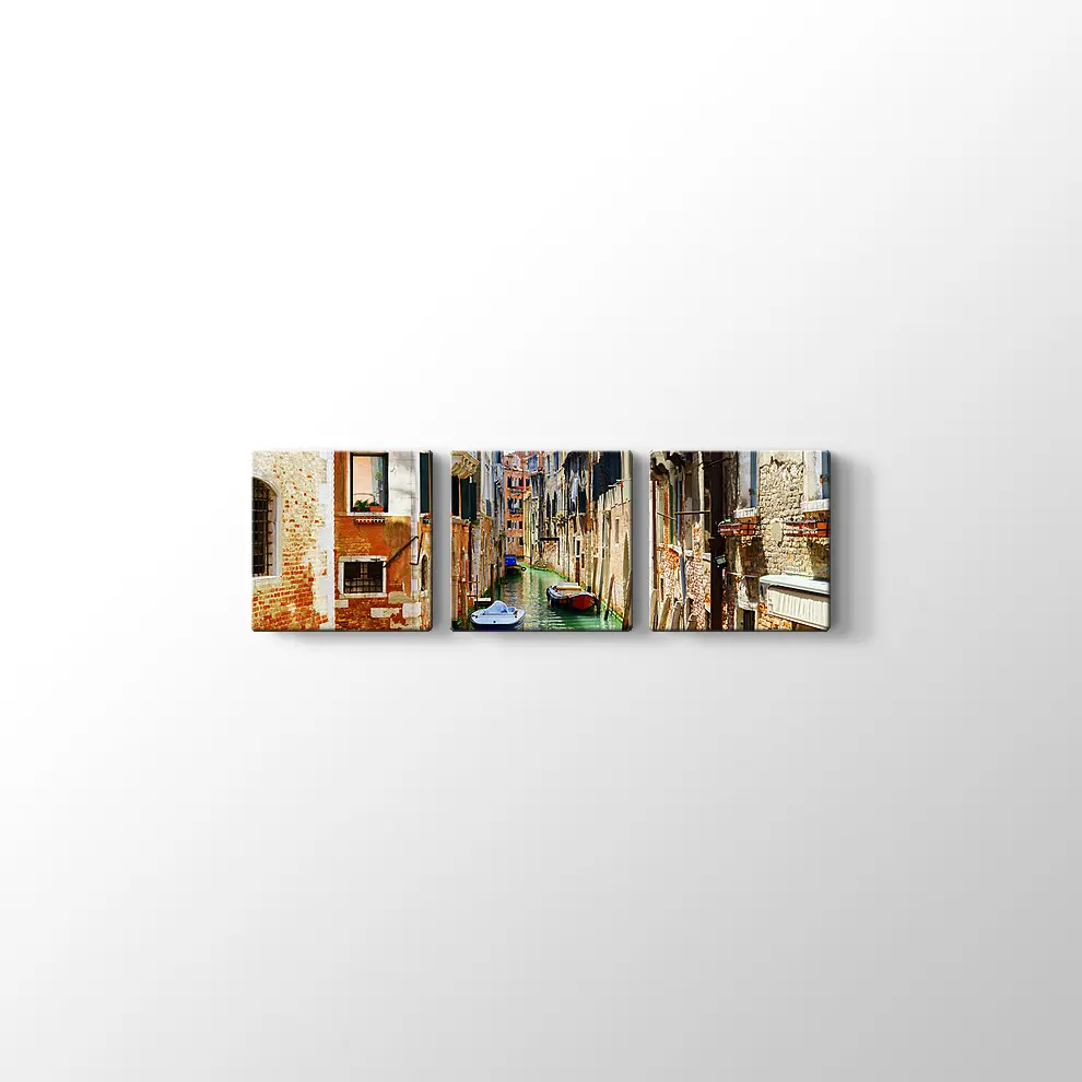 Venedik Şehir Kanvas Tablo
