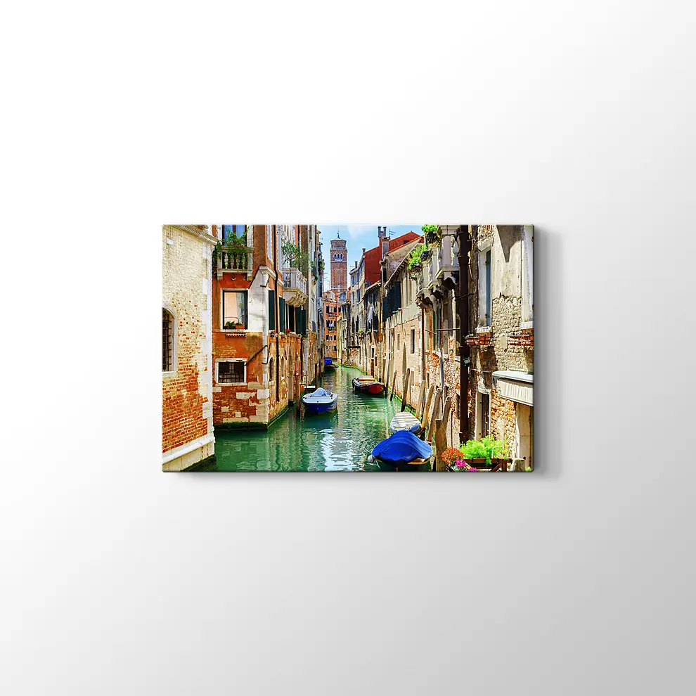 Venedik Şehir Kanvas Tablo