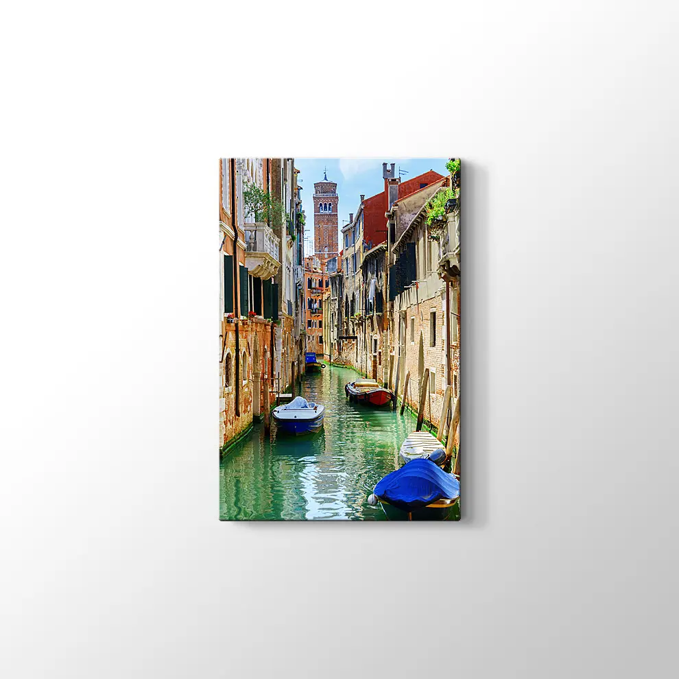 Venedik Şehir Kanvas Tablo