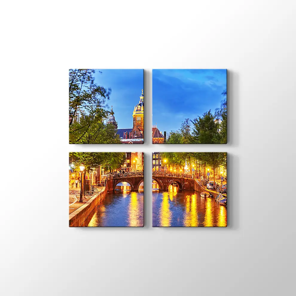 Amsterdam'da Akşam Tablosu