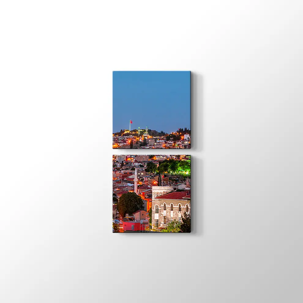 İzmir'de Gece Tablosu