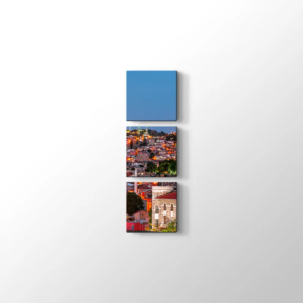 İzmir'de Gece Tablosu