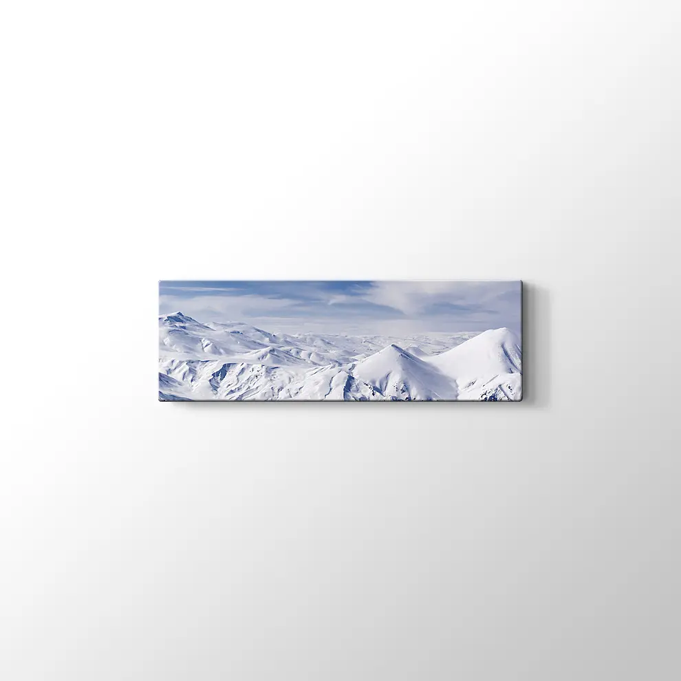 Karlı Dağlar Kanvas Tablo