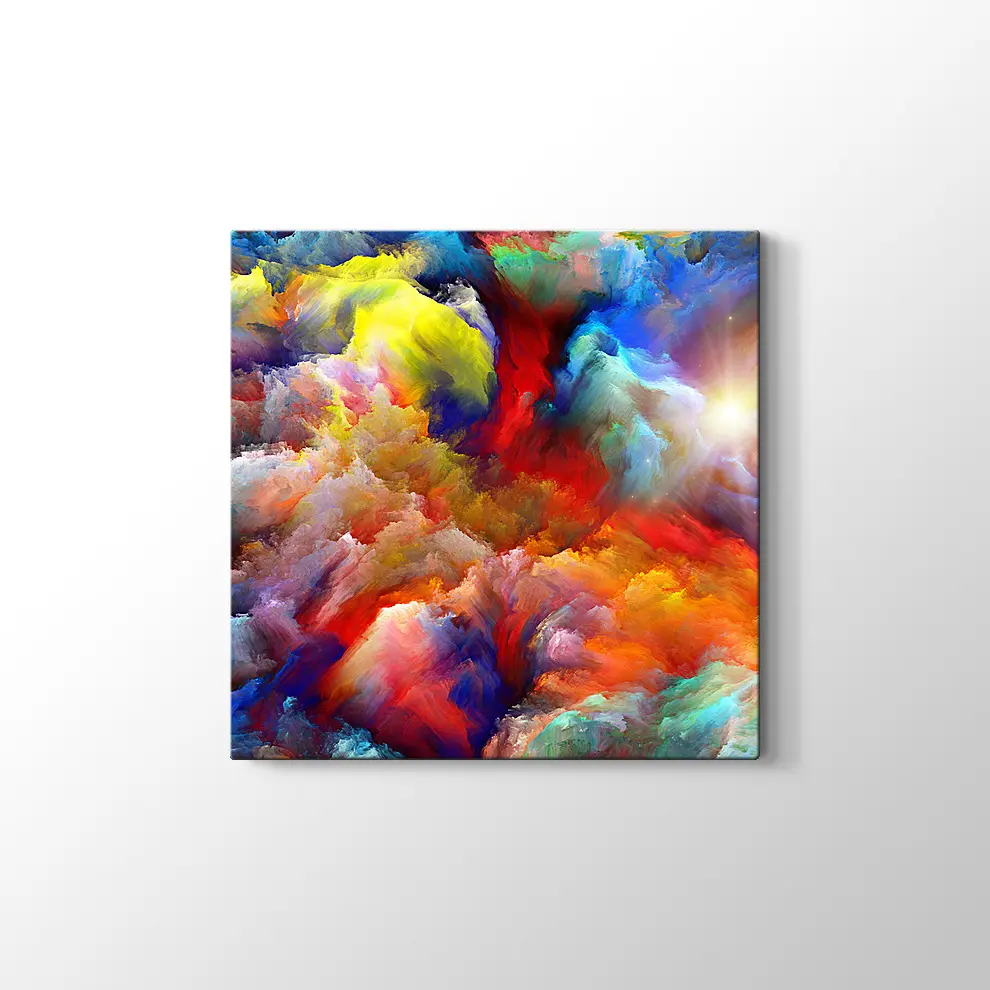 Rüya ve Renkler Soyut Sanat Kanvas Tablo