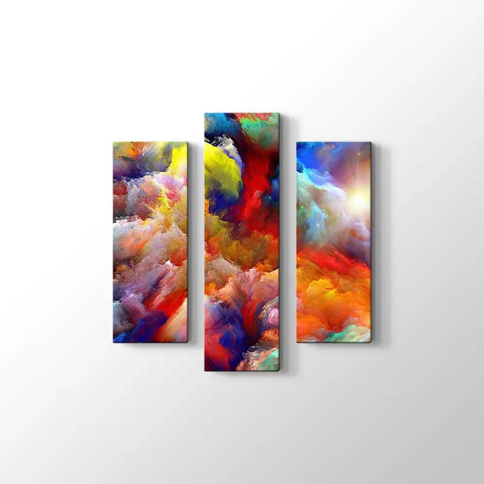 Rüya ve Renkler Soyut Sanat Kanvas Tablo