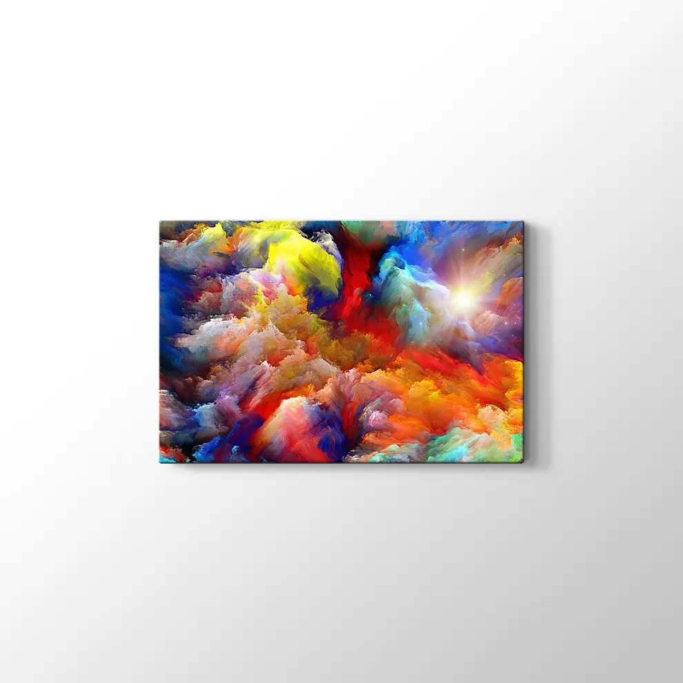 Rüya ve Renkler Soyut Sanat Kanvas Tablo