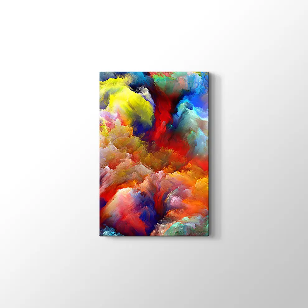 Rüya ve Renkler Soyut Sanat Kanvas Tablo