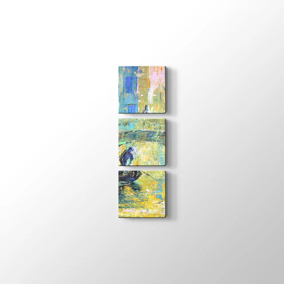 Venedikte Köprü Kanvas Tablo