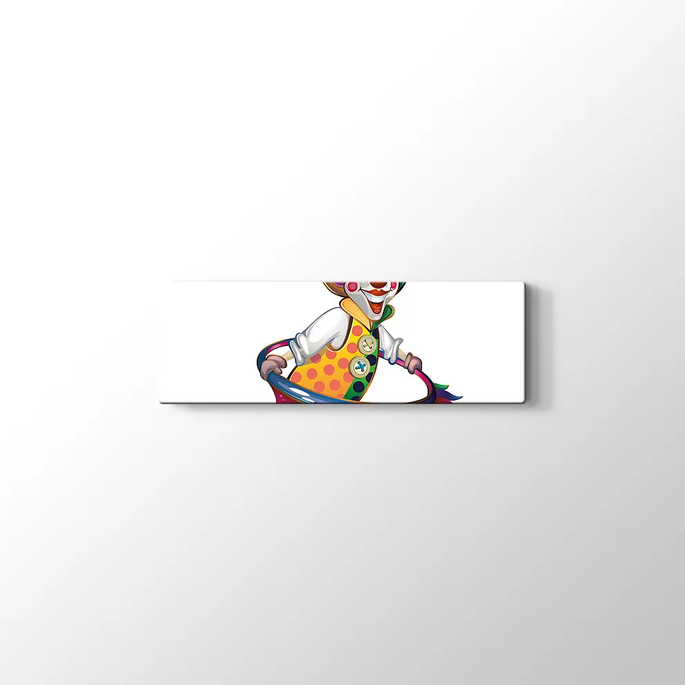 Palyaço Kanvas Tablo