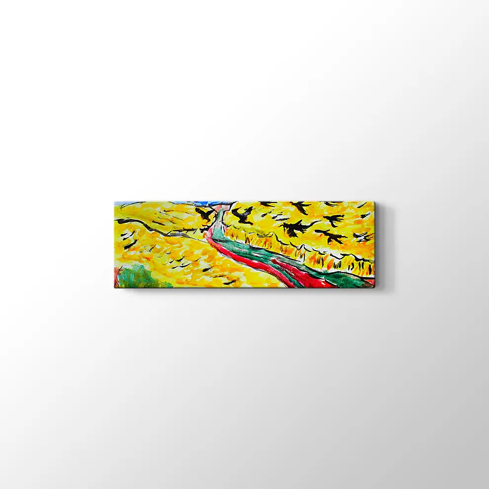 Van Gogh Tarzı Suluboya Tablo