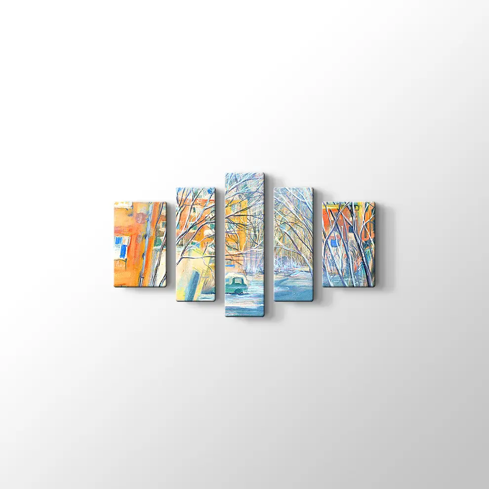 Academgorodok'un Bahçeleri Tablosu