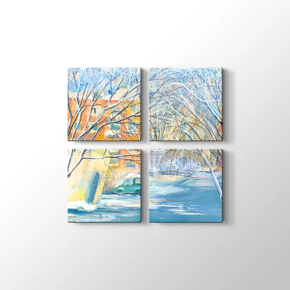 Academgorodok'un Bahçeleri Tablosu