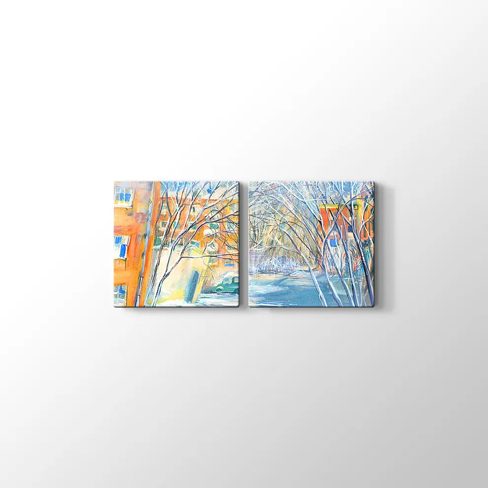 Academgorodok'un Bahçeleri Tablosu