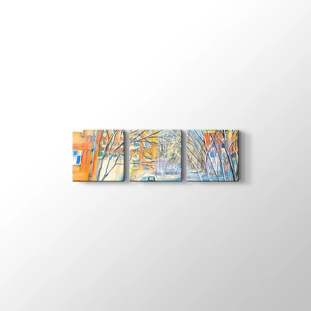 Academgorodok'un Bahçeleri Tablosu