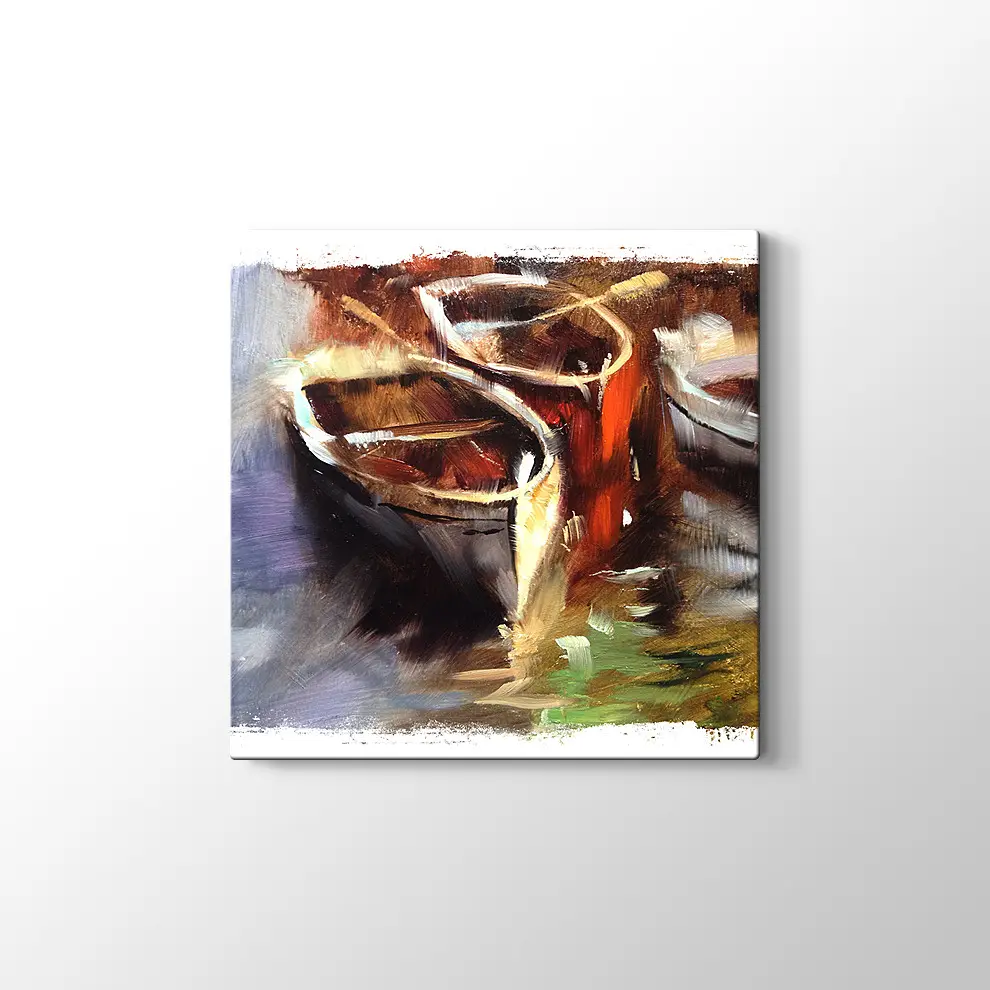 Sandallar Kanvas Tablo