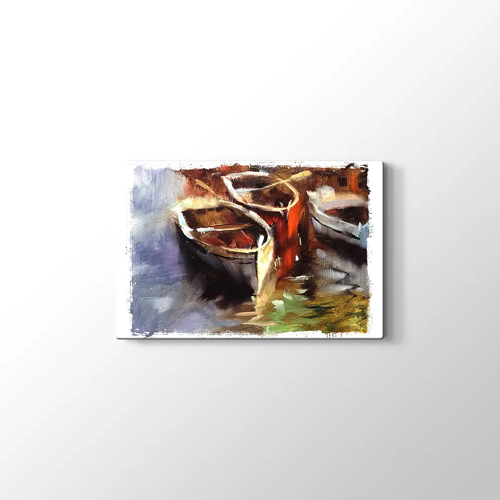 Sandallar Kanvas Tablo