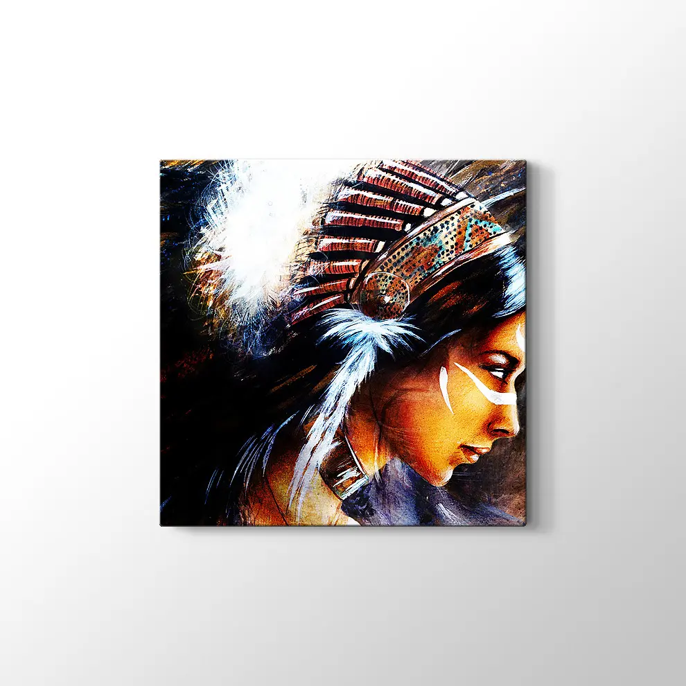 Kızıldereli Kadın Tablo