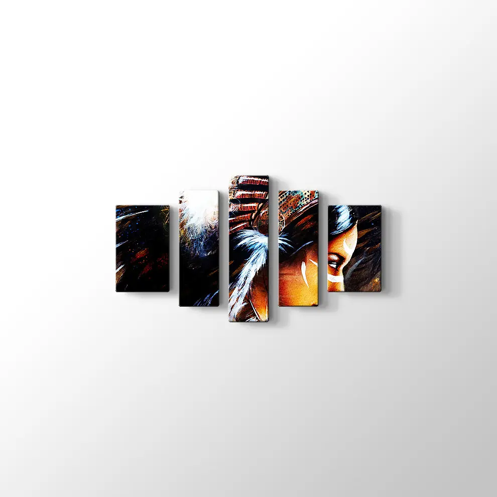 Kızıldereli Kadın Tablo