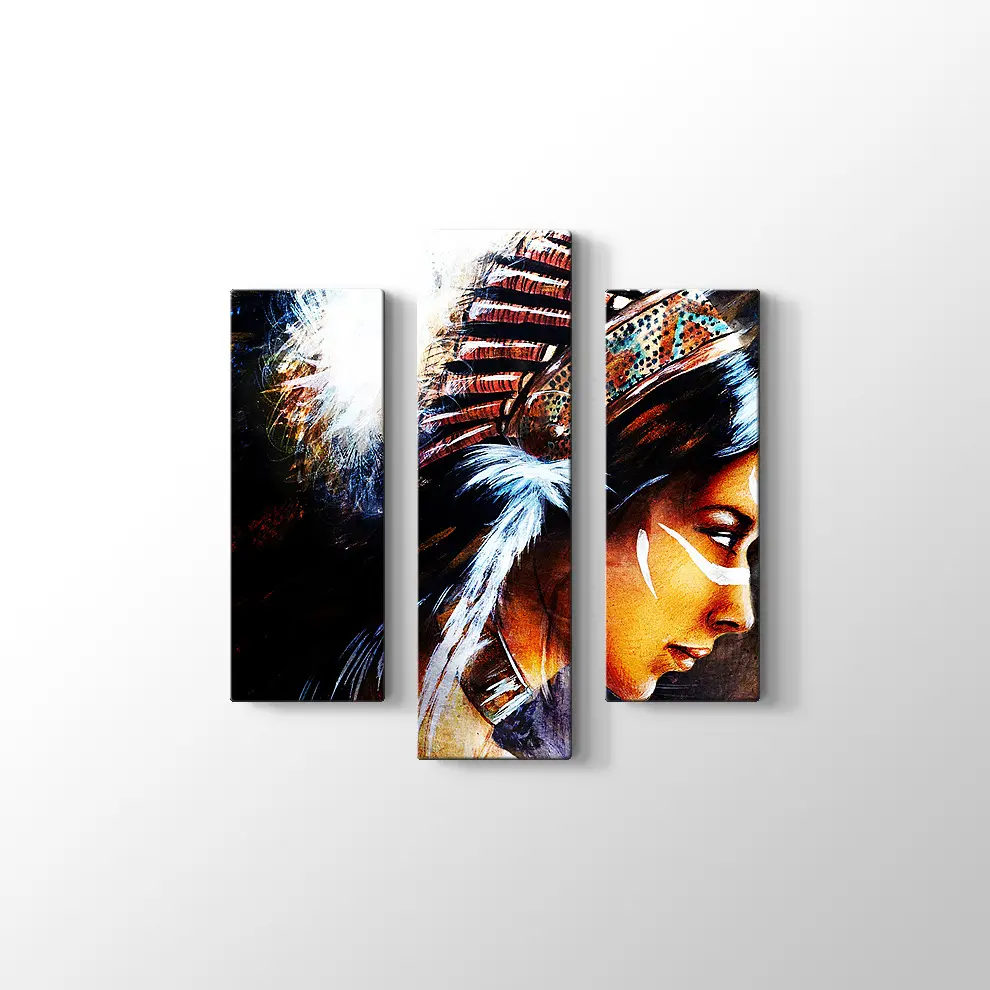 Kızıldereli Kadın Tablo