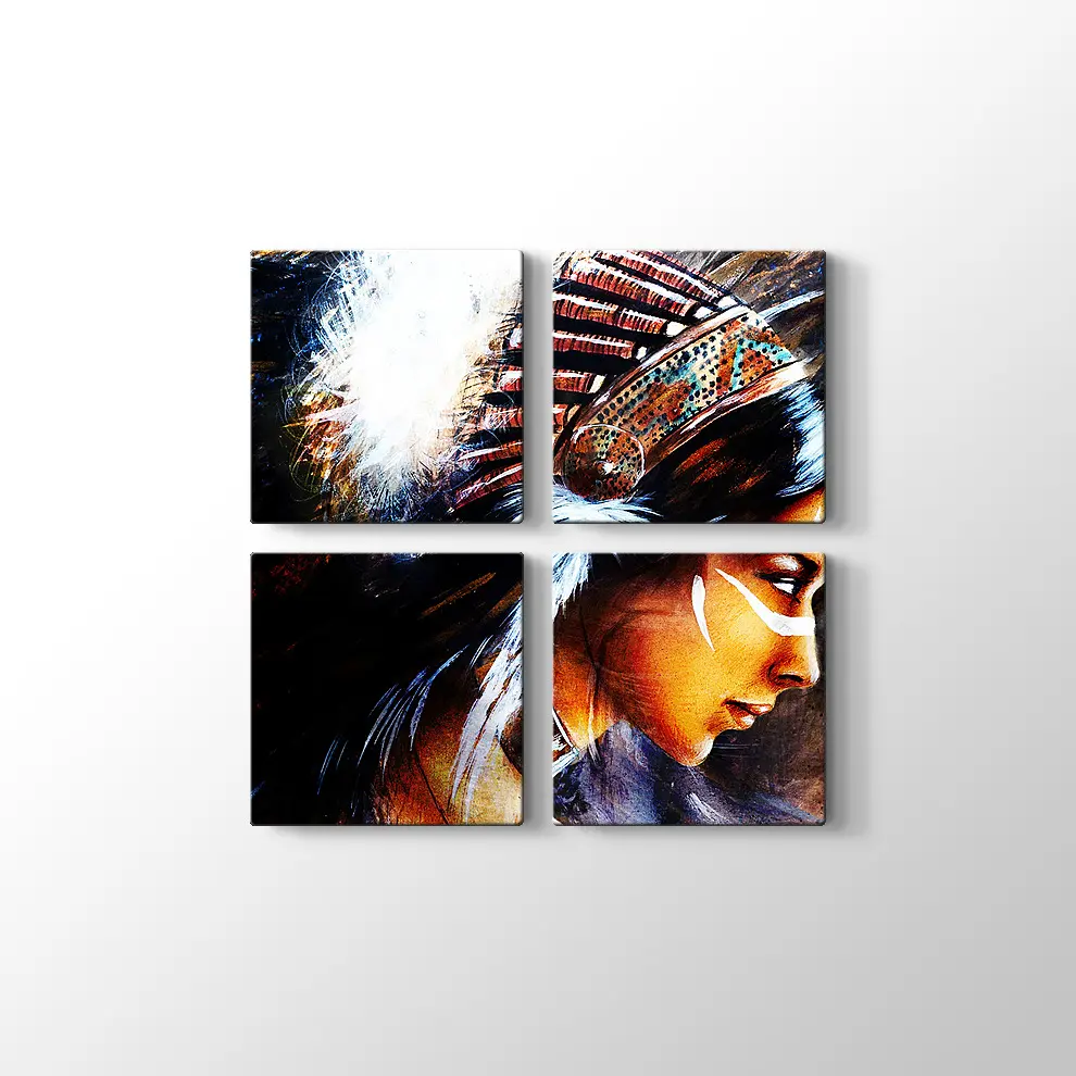 Kızıldereli Kadın Tablo