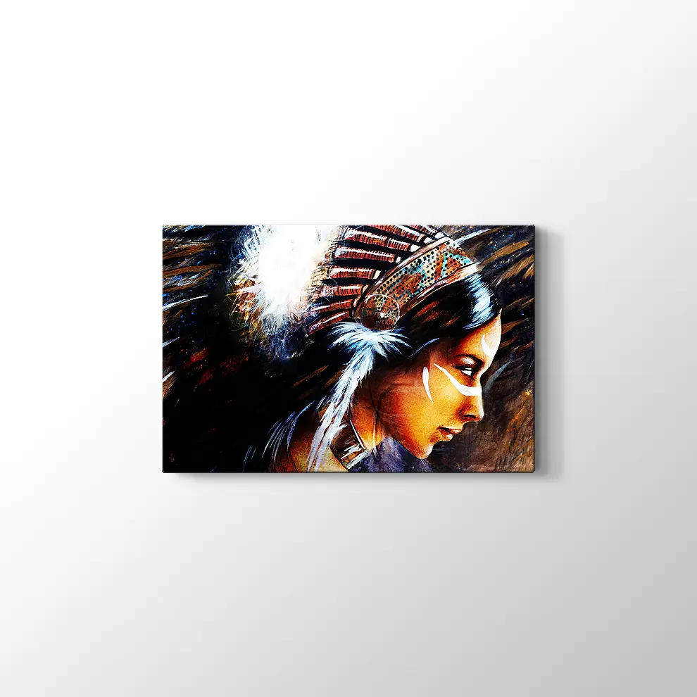 Kızıldereli Kadın Tablo