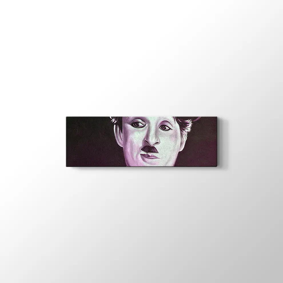 Charlie Chaplin Kanvas Tablo