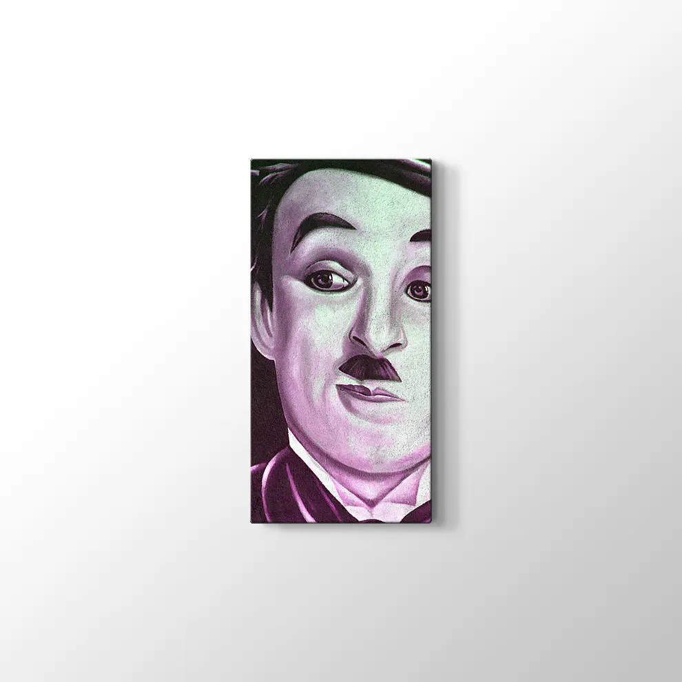 Charlie Chaplin Kanvas Tablo