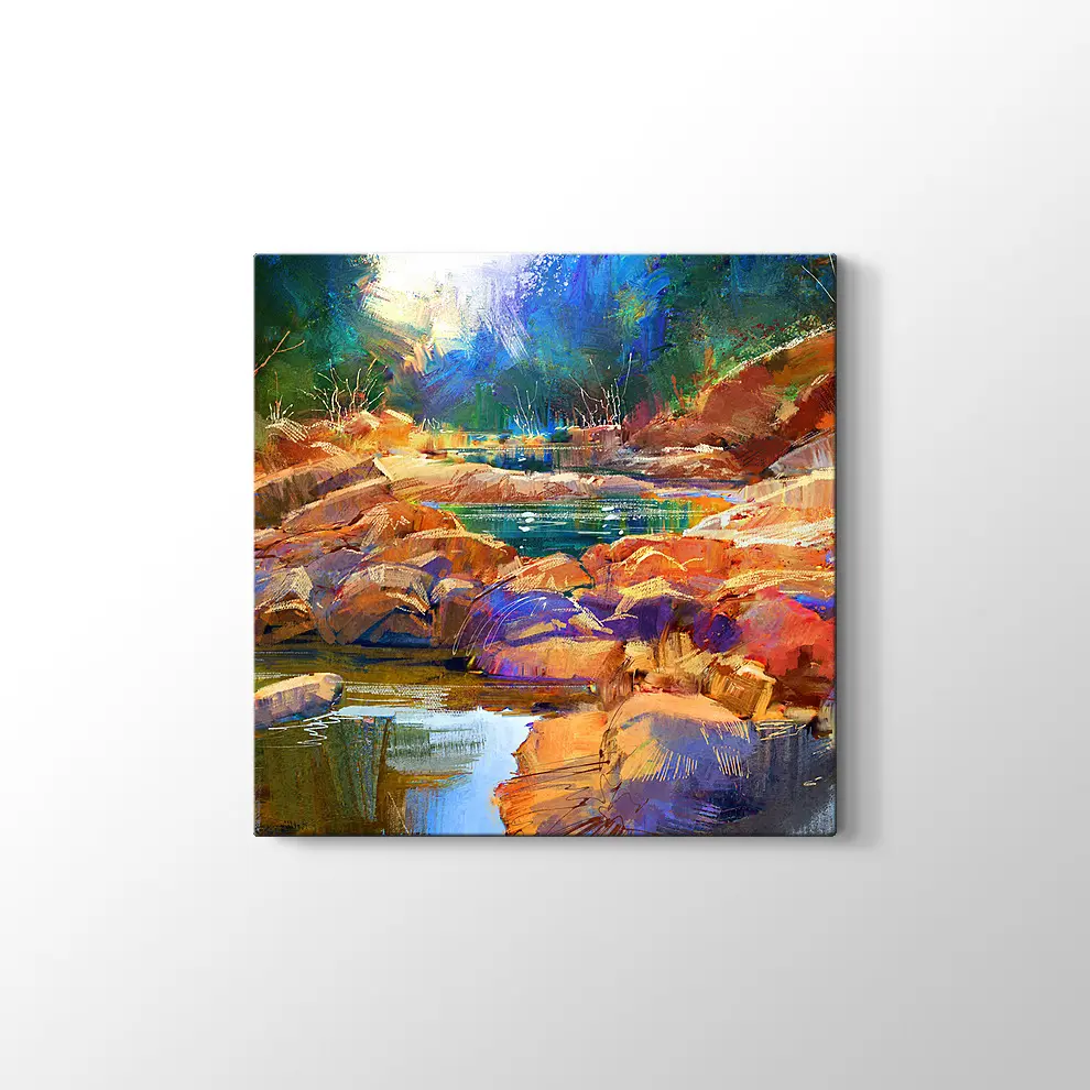 Sonbahar Ormanı Tablo