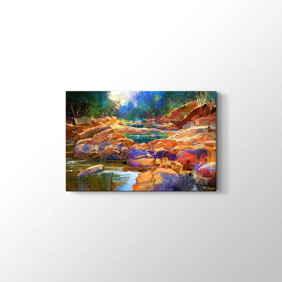 Sonbahar Ormanı Tablo