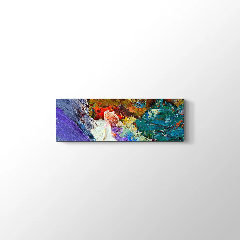 Makro Sanatsal Yağlı Boya Tablo